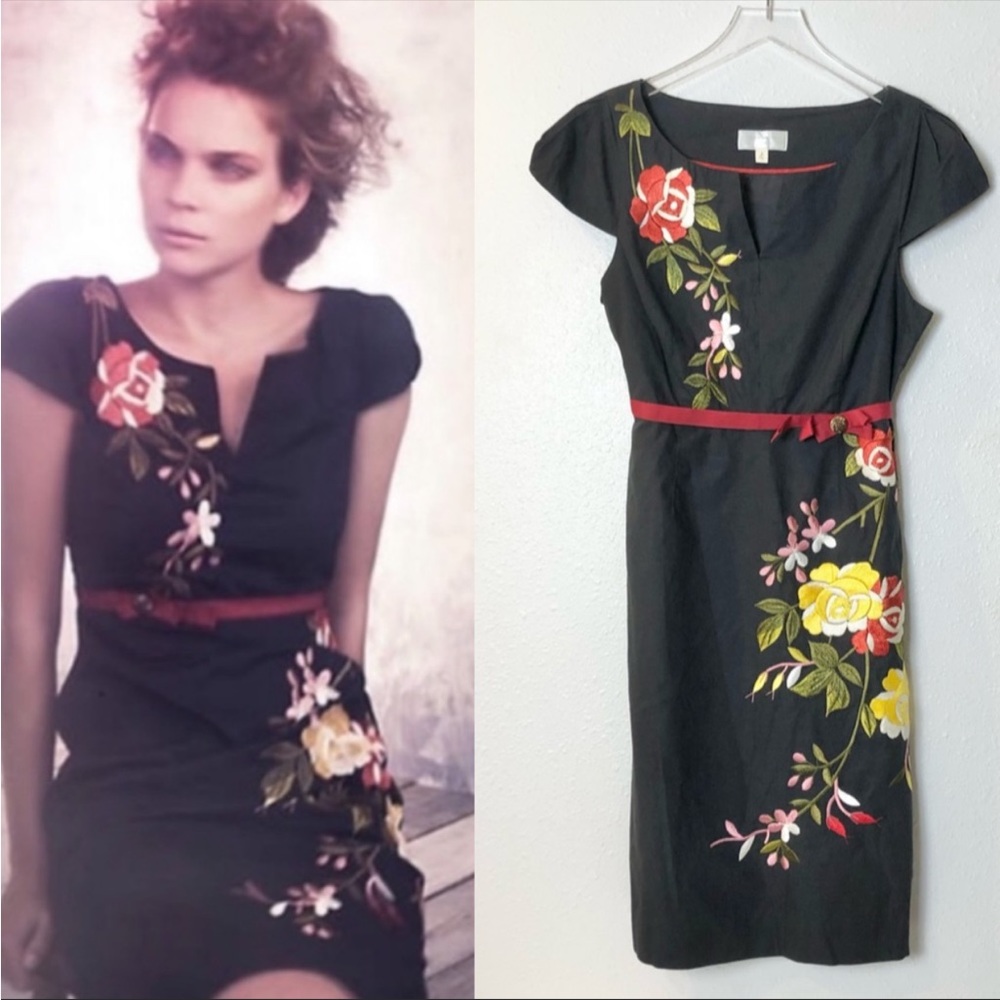 Anthropologie Moulinette Soeurs Lucillae Dress Size 8